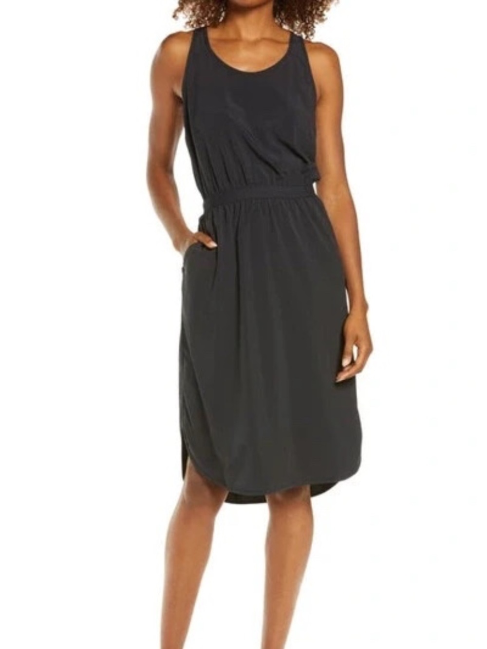 Unworn Zella Mix It Up Performance Tank Dress in Black
